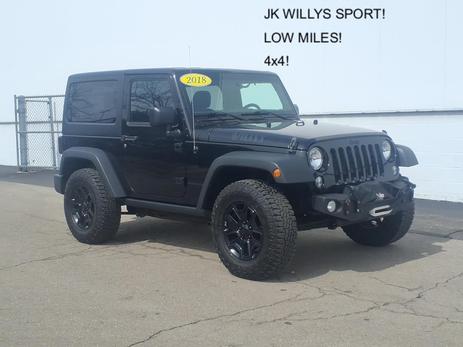 Used 2018 Jeep Wrangler Sport image 1