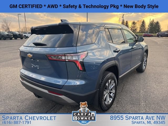 Certified 2025 Chevrolet Equinox LT w/ Safety and Technology Package AWD/4WD image 3