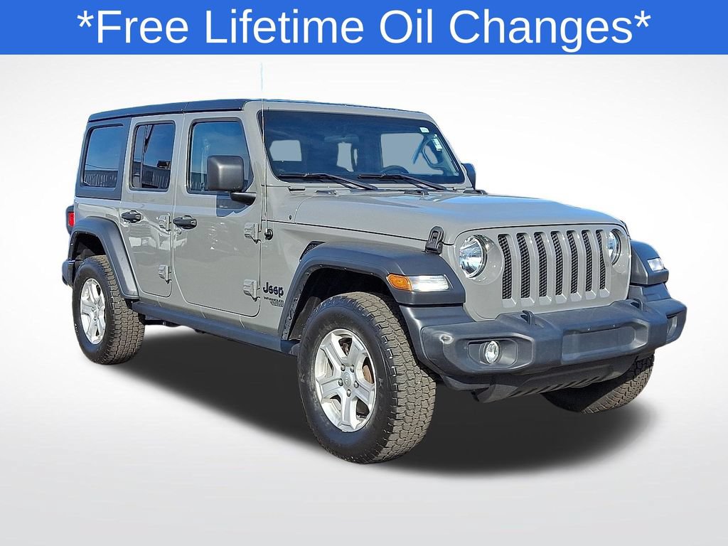 Used 2021 Jeep Wrangler Unlimited Sport AWD/4WD image 1