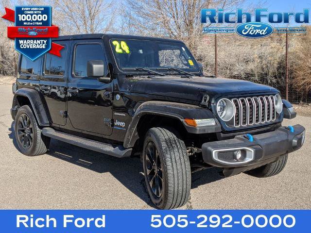 Used 2024 Jeep Wrangler Unlimited Sahara w/ Technology Group