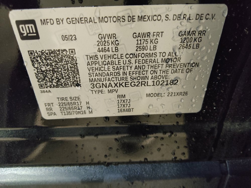 Used 2024 Chevrolet Equinox LT w/ LPO, Floor Liner Package FWD image 33
