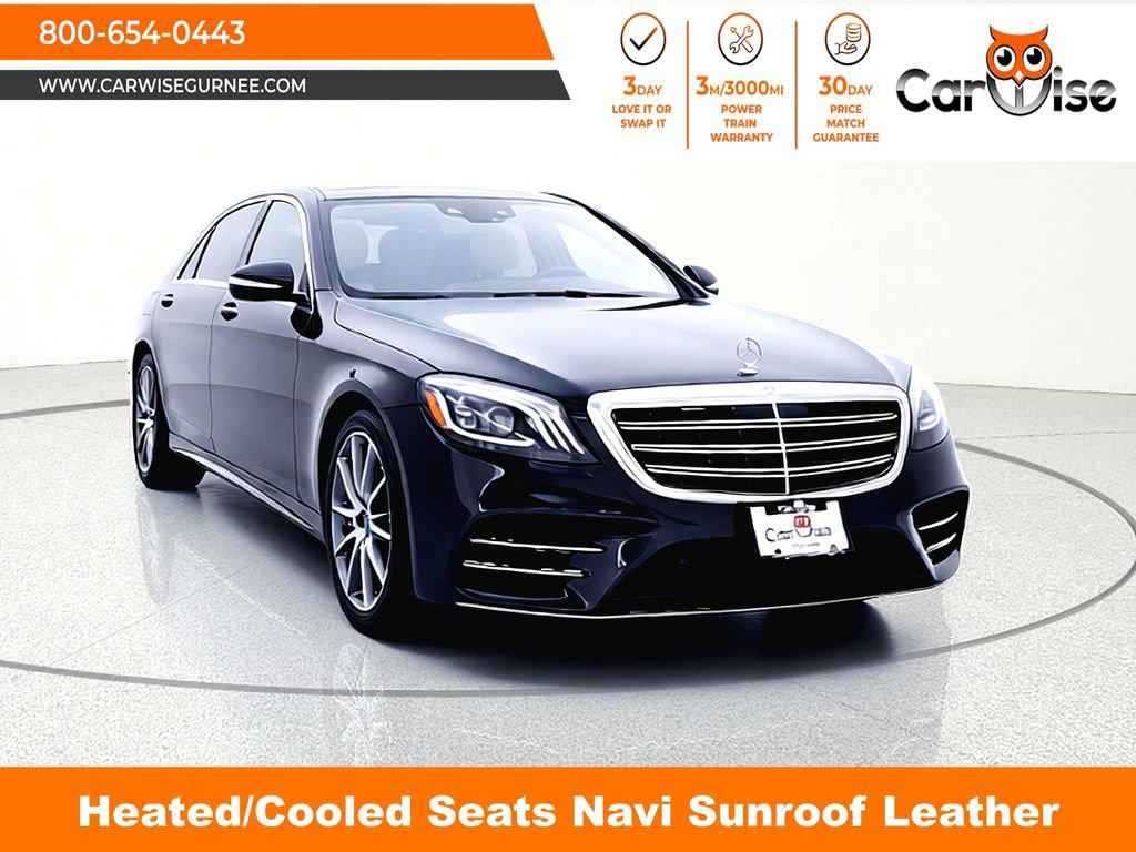Used 2018 Mercedes-Benz S 450 4MATIC Sedan w/ AMG Line Exterior