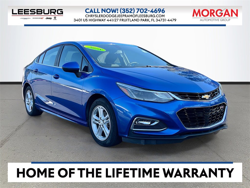 Used 2018 Chevrolet Cruze LT w/ Sun And Sound Package