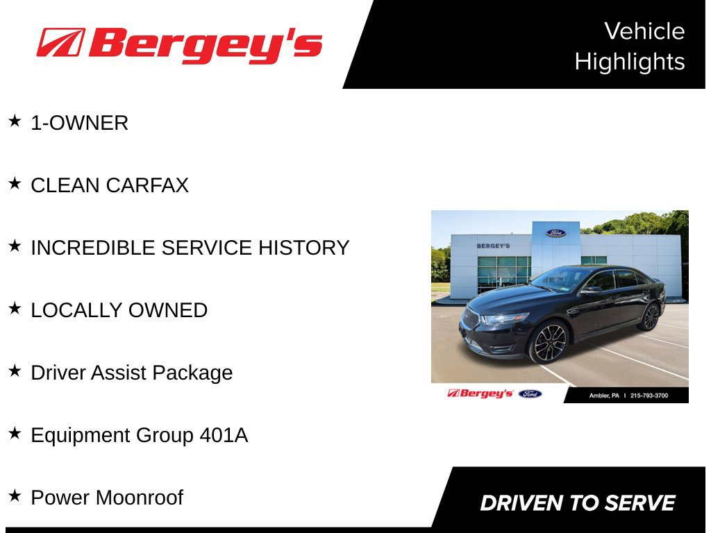 Certified 2018 Ford Taurus SHO w/ Driver Assist Package AWD/4WD image 5
