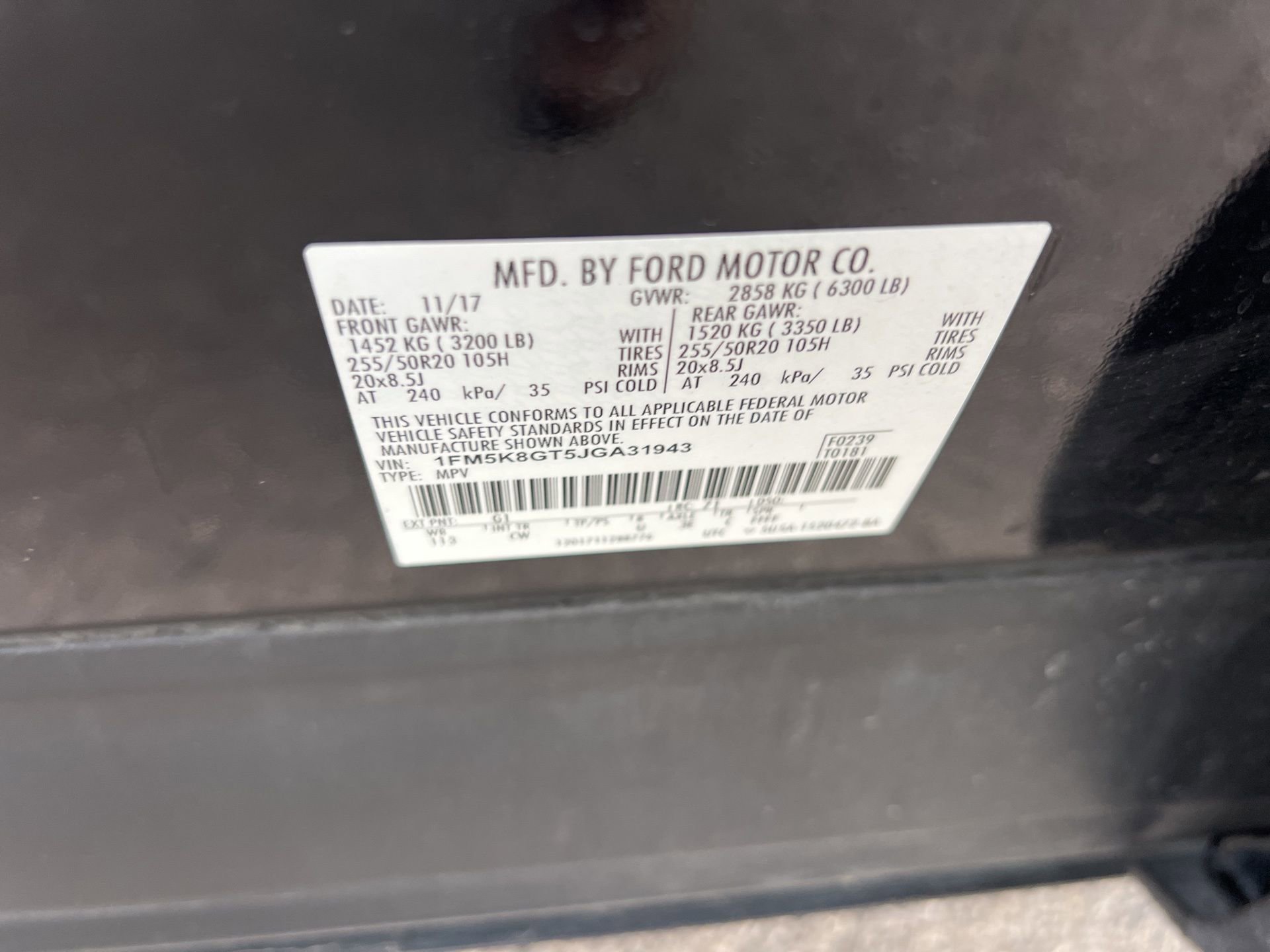 Used 2018 Ford Explorer Sport w/ Equipment Group 401A image 27