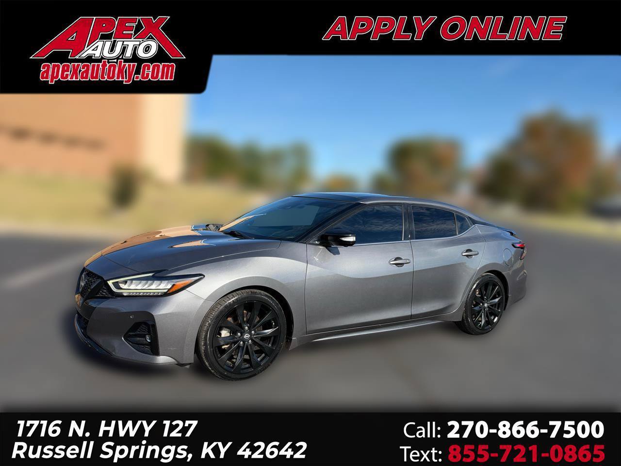 Used 2023 Nissan Maxima SR w/ Sport Mat Group FWD image 1