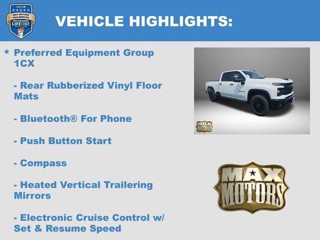 New 2025 Chevrolet Silverado 2500 Custom w/ Custom Value Package image 16