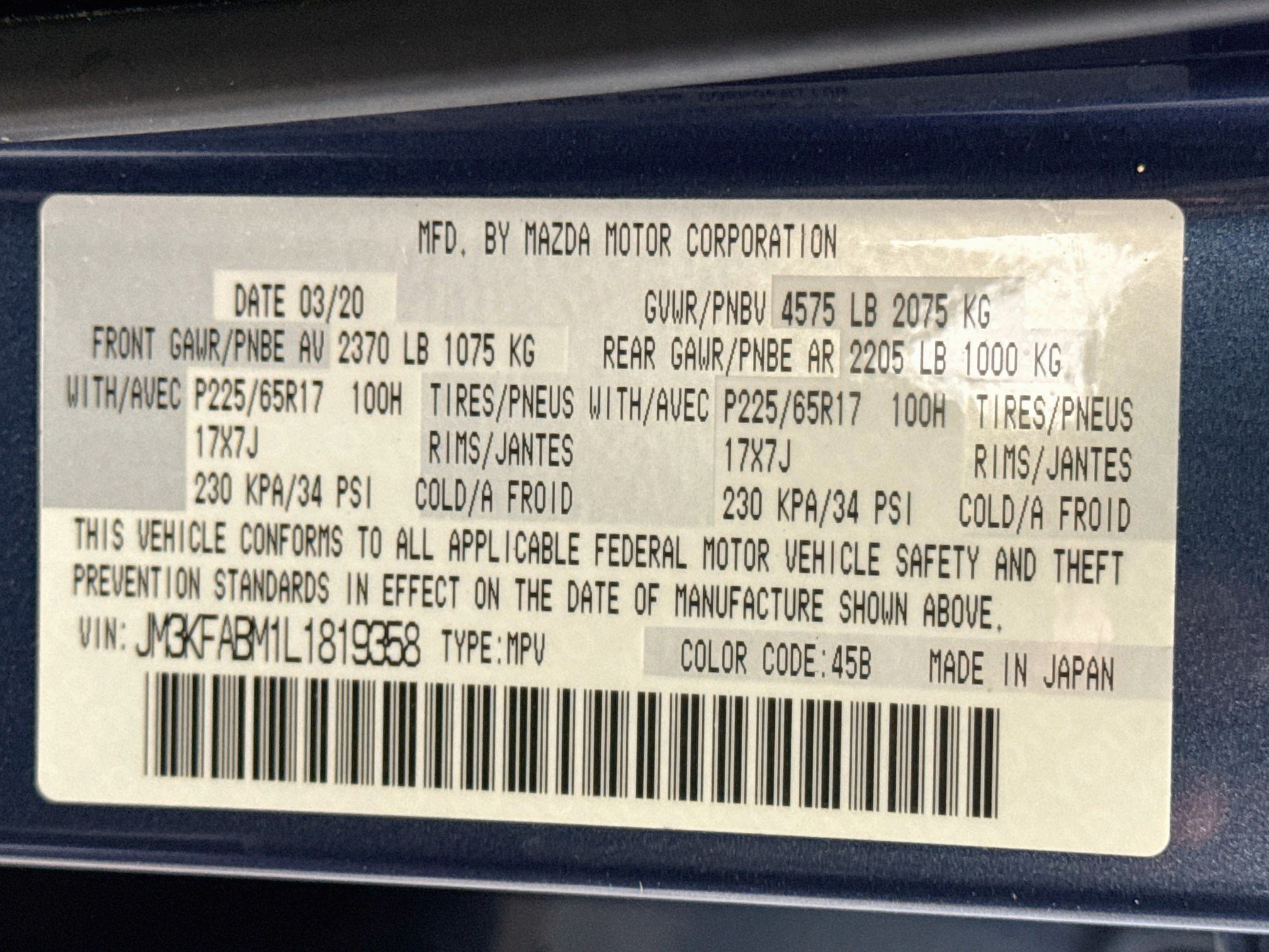 Used 2020 MAZDA CX-5 Sport FWD image 40