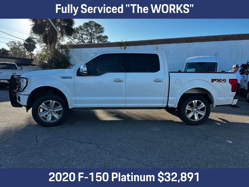 Used 2020 Ford F150 Platinum w/ Equipment Group 701A Luxury image 2