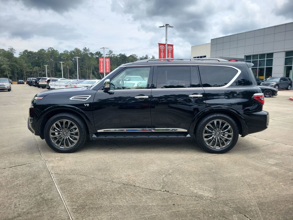 Used 2021 Nissan Armada Platinum w/ Captain's Chairs Package AWD/4WD image 2