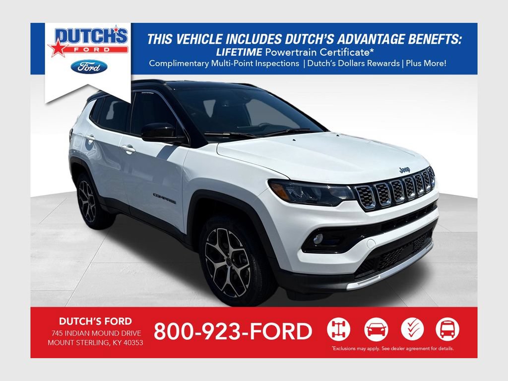 Used 2025 Jeep Compass Limited AWD/4WD 360° Tour