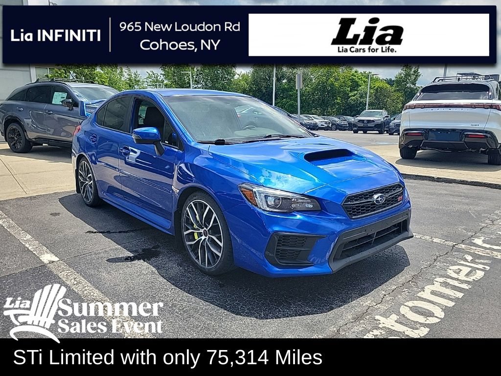 Used 2020 Subaru WRX STI Limited