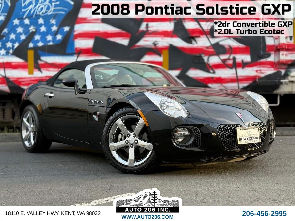 Used 2008 Pontiac Solstice GXP