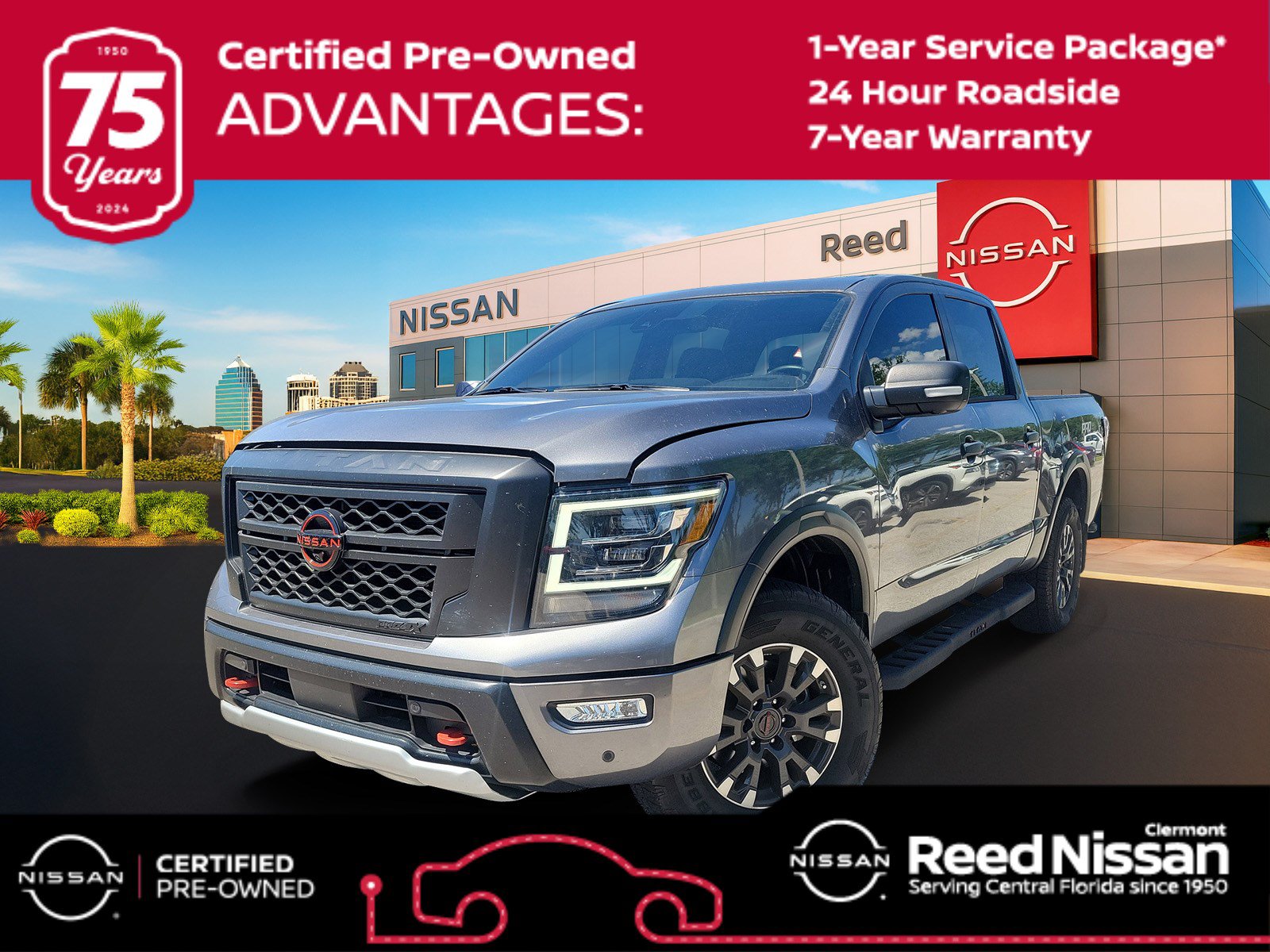 Certified 2023 Nissan Titan PRO-4X w/ Pro-4x Convenience Package