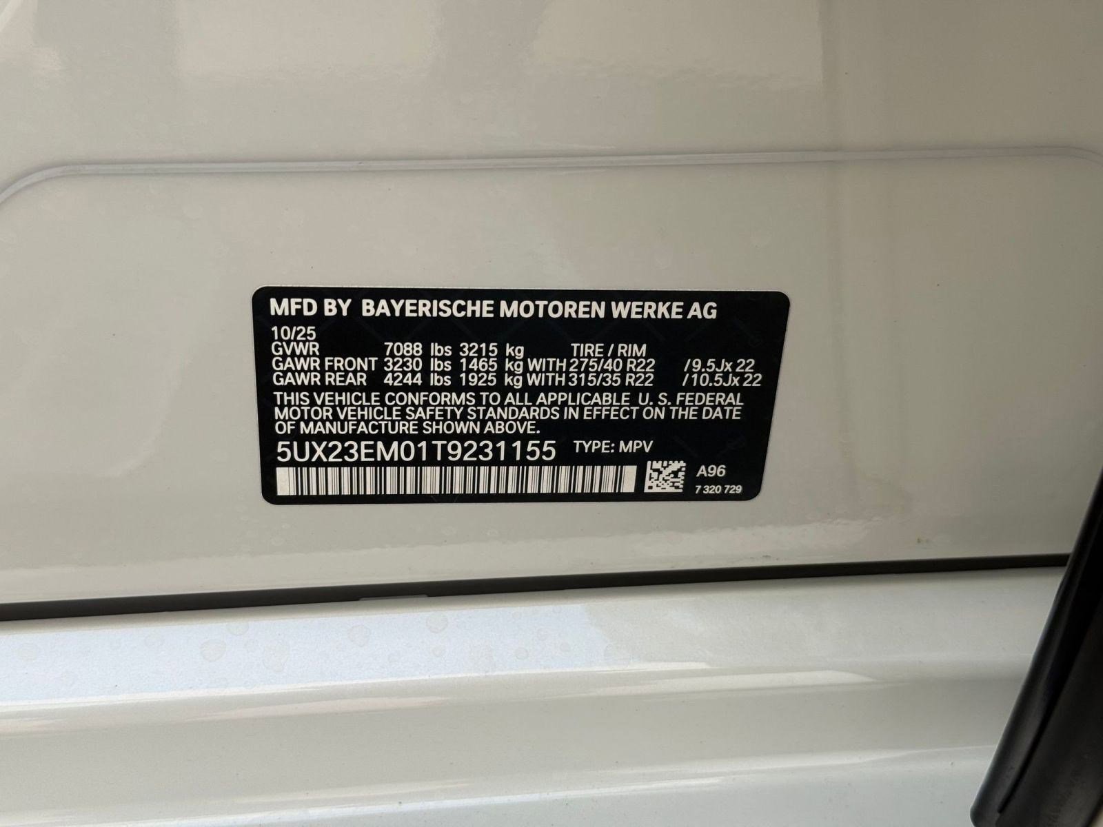 New 2026 BMW X7 xDrive40i w/ Executive Package image 18