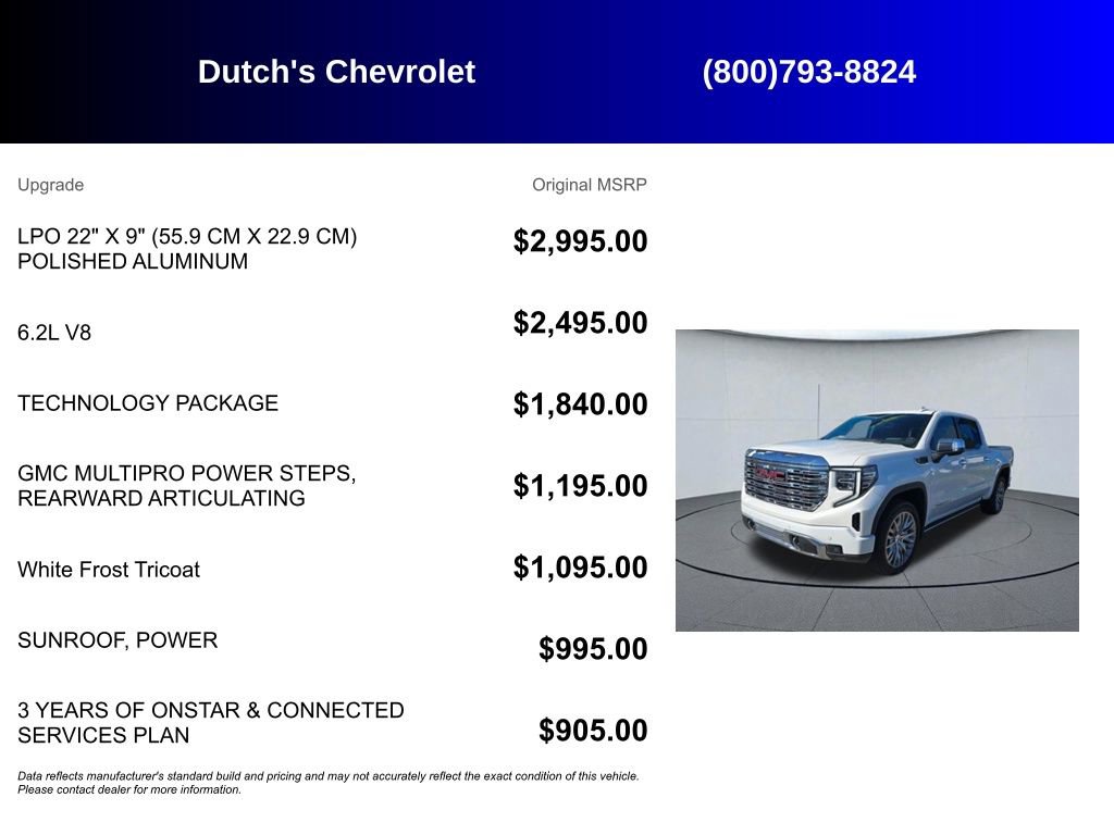 Used 2022 GMC Sierra 1500 Denali w/ Technology Package AWD/4WD image 6