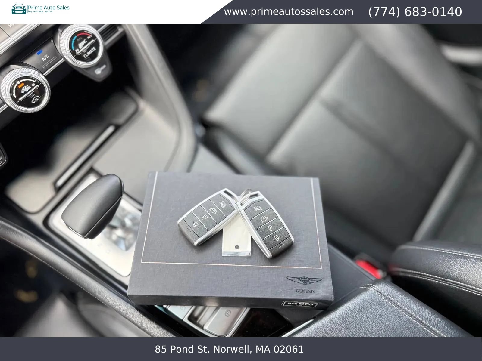 Used 2019 Genesis G70 2.0T Advanced RWD image 30