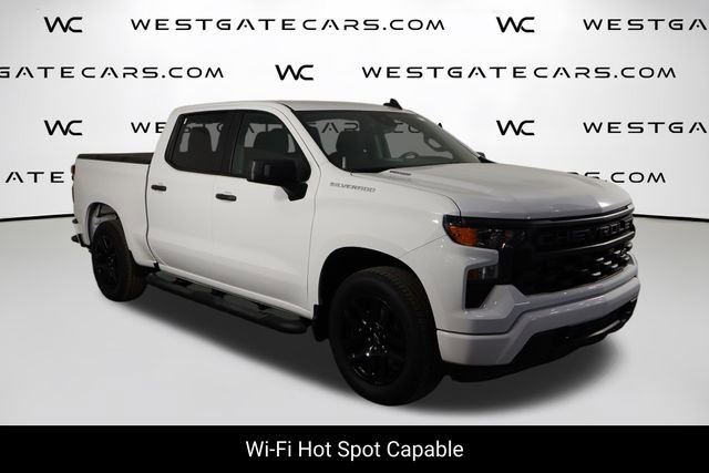 Used 2025 Chevrolet Silverado 1500 Custom w/ LPO, Dark Essentials Package RWD image 41