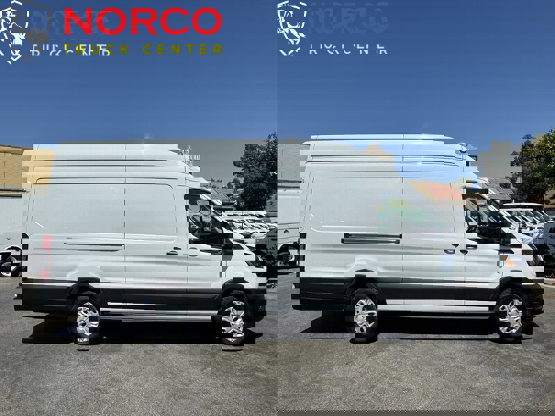 Used 2023 Ford E-Transit 148 High Roof Extended w/ Load Area Protection Package image 1