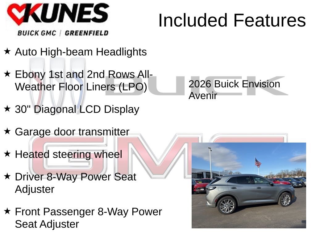 New 2026 Buick Envision Avenir image 4