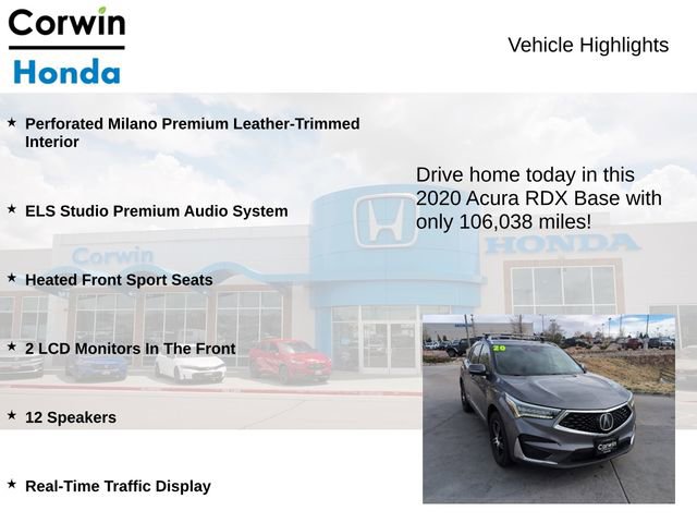 Used 2020 Acura RDX w/ Technology Package image 6