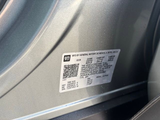 New 2026 Chevrolet Equinox RS w/ Convenience Package III image 15