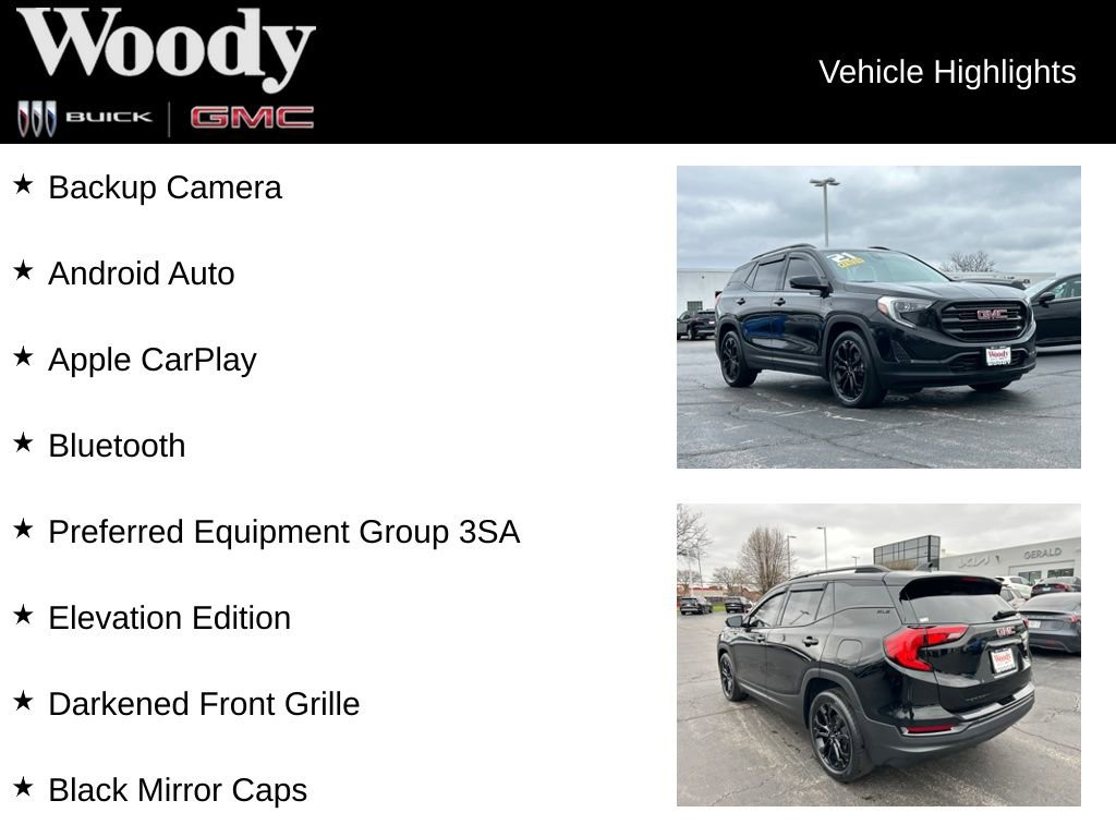 Certified 2021 GMC Terrain SLE w/ Elevation Edition image 3