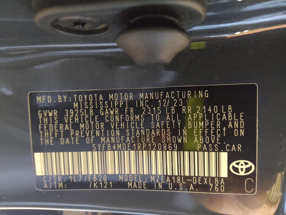 Used 2024 Toyota Corolla LE FWD image 33