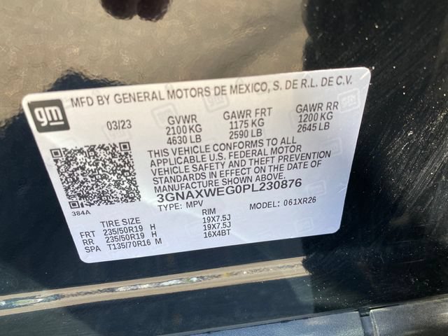 Certified 2023 Chevrolet Equinox RS w/ LPO, Floor Liner Package AWD/4WD image 26