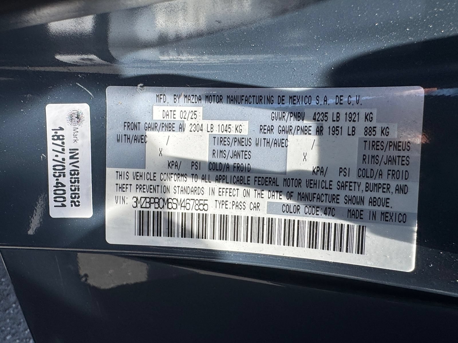 Used 2025 MAZDA MAZDA3 s AWD/4WD image 22