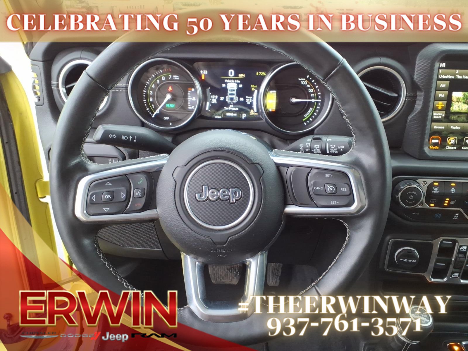 Certified 2023 Jeep Wrangler Unlimited Sahara w/ Cold Weather Group image 17