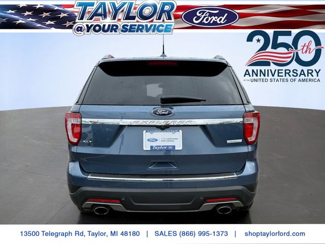 Certified 2018 Ford Explorer XLT w/ Equipment Group 202A FWD image 4
