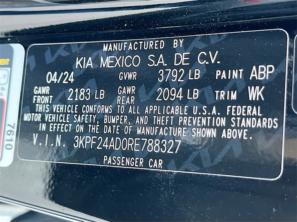 Used 2024 Kia Forte LXS image 30