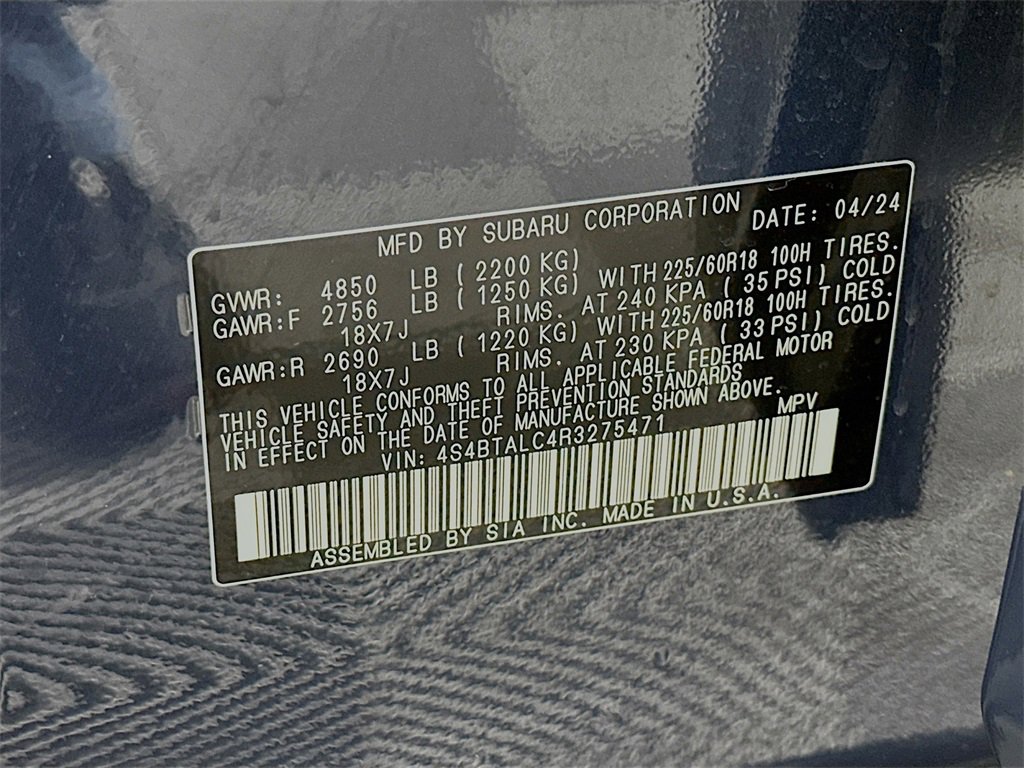 Used 2024 Subaru Outback Onyx Edition image 31