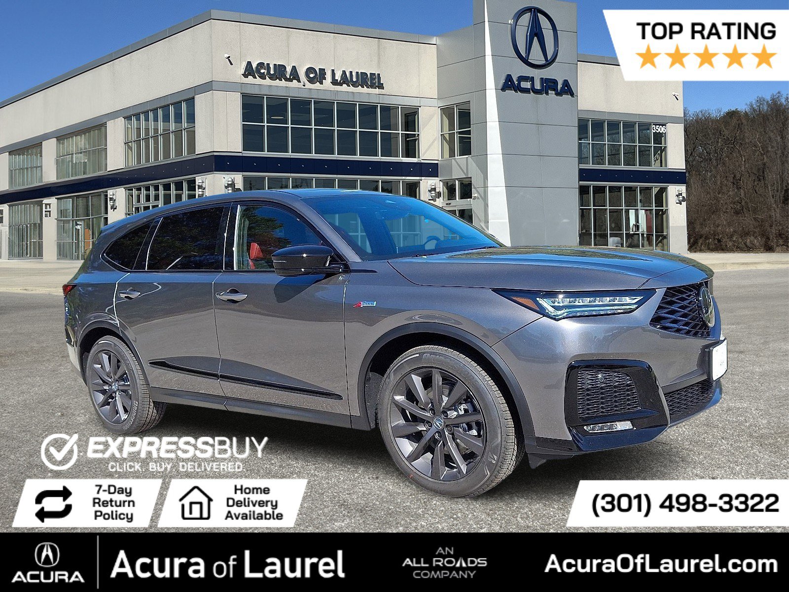 New 2026 Acura MDX A-Spec image 1