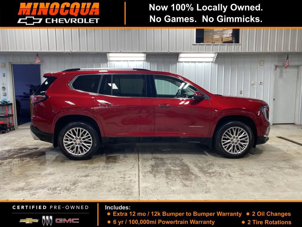 Certified 2024 GMC Acadia Denali w/ Super Cruise Package