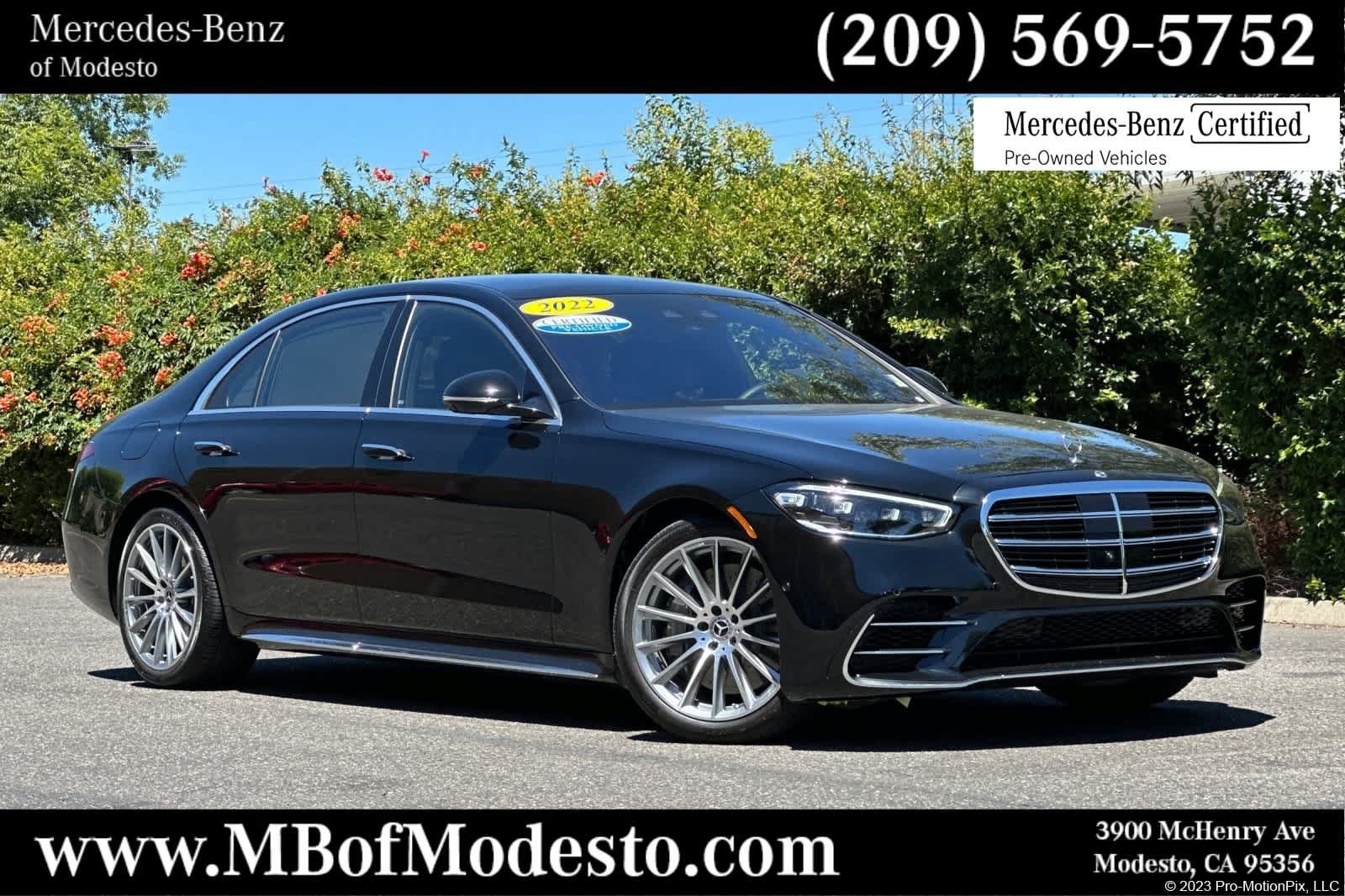 Certified 2022 Mercedes-Benz S 580 4MATIC Sedan image 1