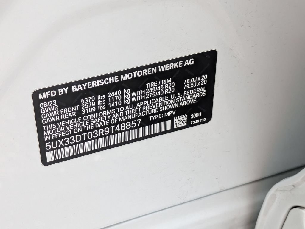 Used 2024 BMW X4 xDrive30i w/ M Sport Package AWD/4WD image 24