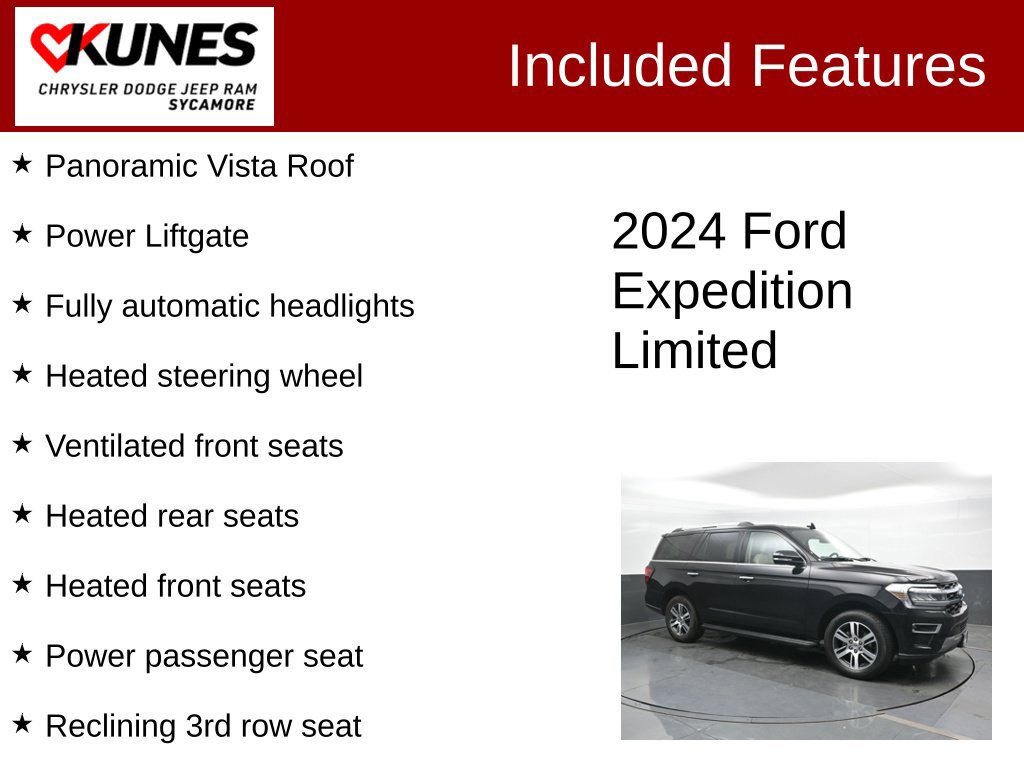 Used 2024 Ford Expedition Limited AWD/4WD image 4