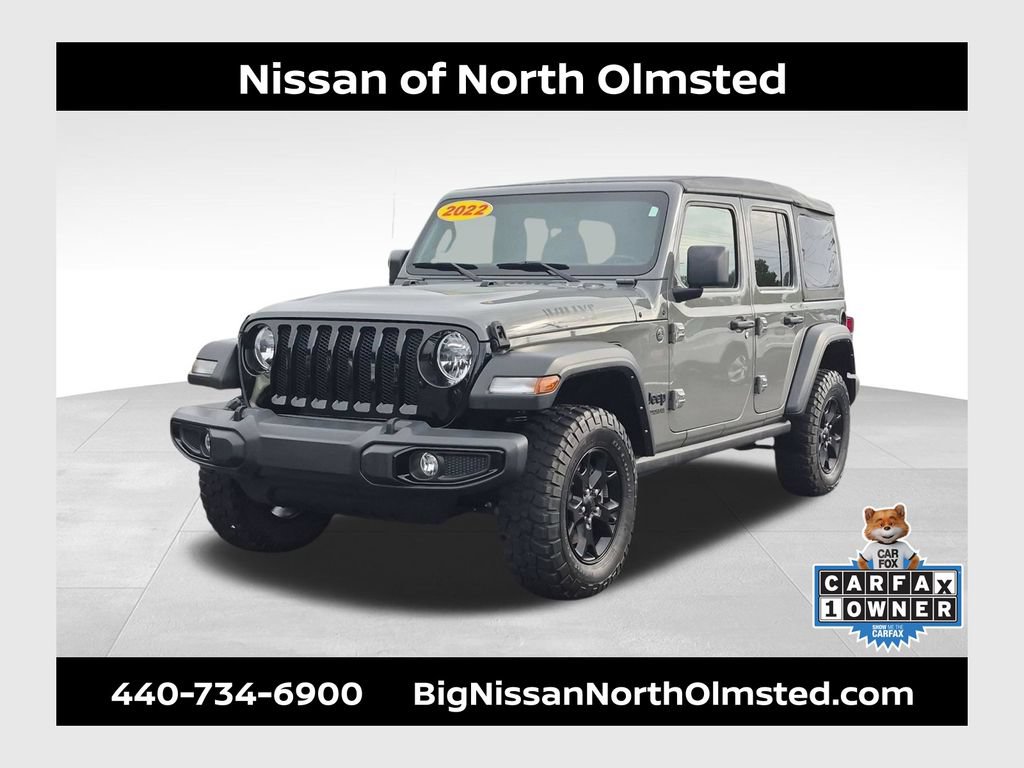 Used 2022 Jeep Wrangler Unlimited Sport