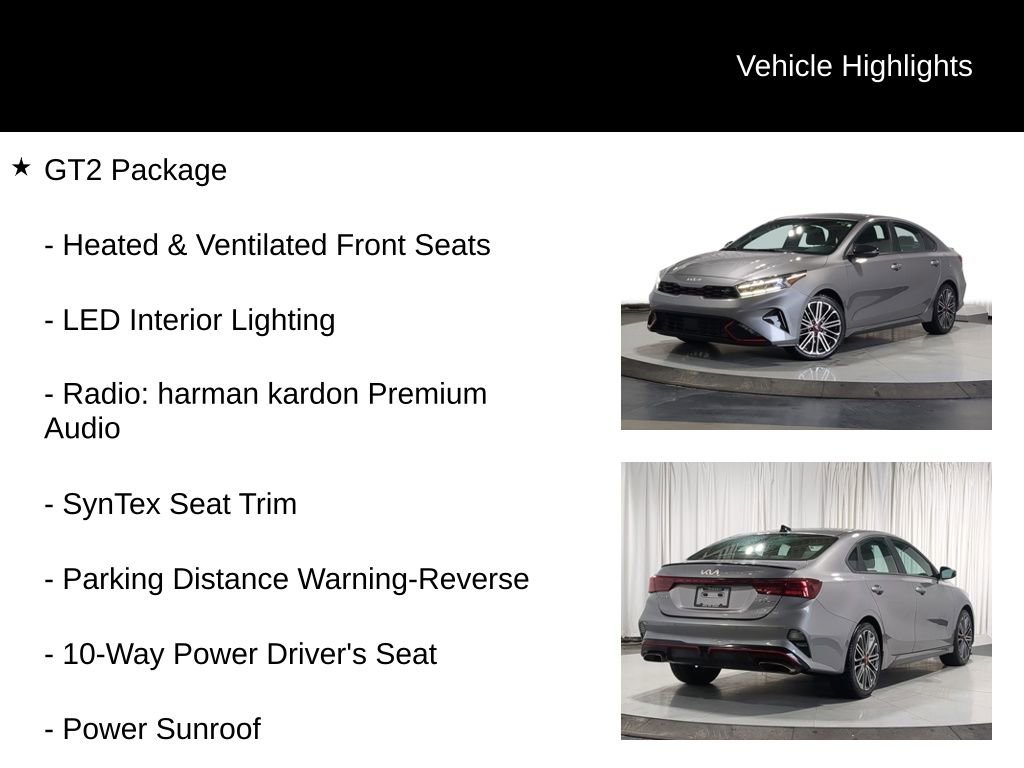 Used 2023 Kia Forte GT w/ GT2 Package image 7