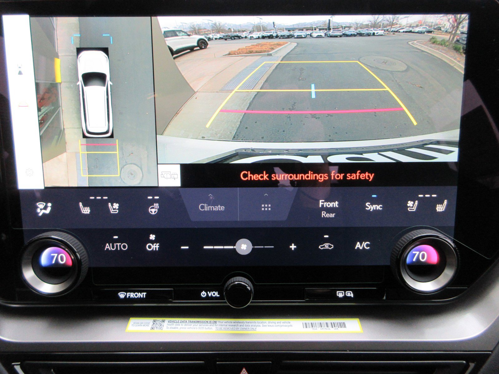 New 2026 Lexus TX 500h AWD image 46