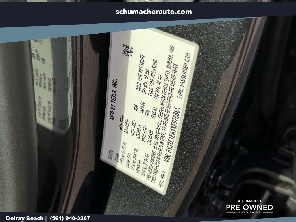 Used 2025 Tesla Model 3 RWD image 17