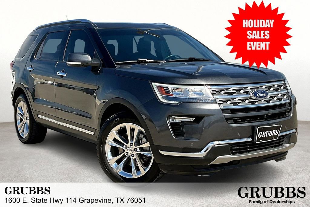 Used 2019 Ford Explorer Limited w/ Ford Safe & Smart Package