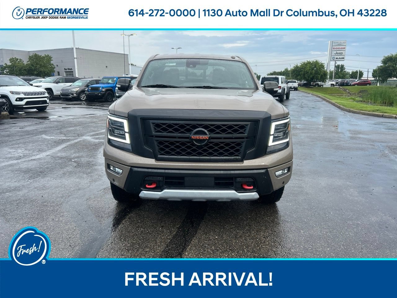 Used 2020 Nissan Titan PRO-4X w/ Pro-4x Utility Package AWD/4WD image 9