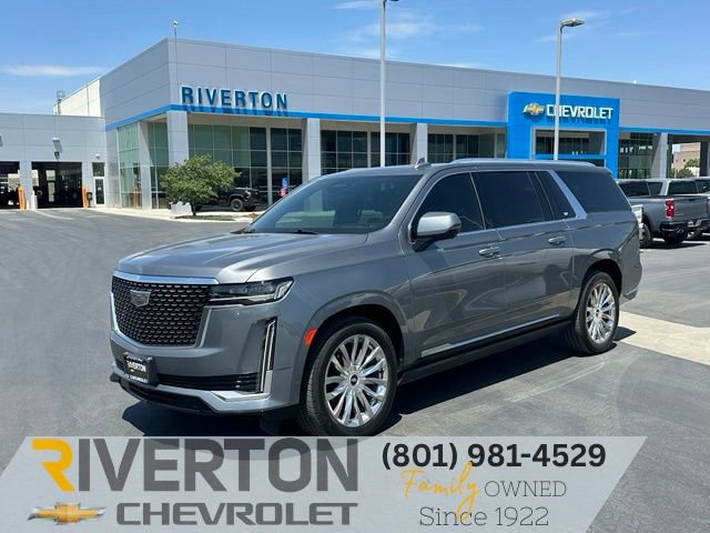 Certified 2021 Cadillac Escalade ESV Premium Luxury w/ Driver Assist Tech Package AWD/4WD image 1
