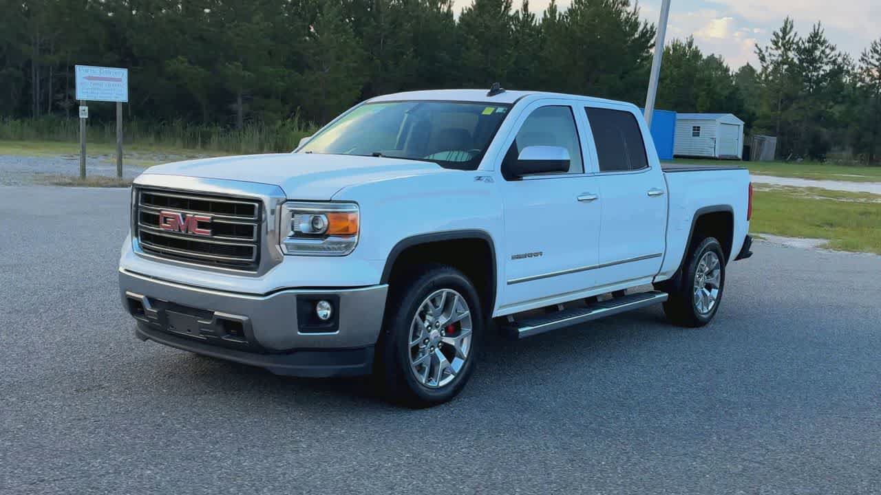 Used 2015 GMC Sierra 1500 SLT w/ SLT Crew Cab Value Package AWD/4WD image 4