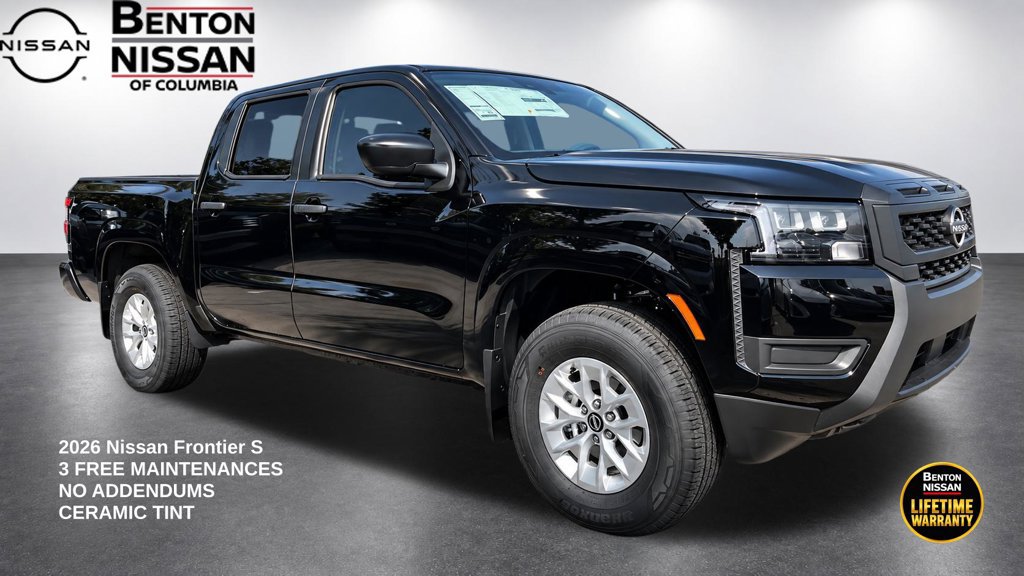 New 2026 Nissan Frontier S w/ Tow Package AWD/4WD 360° Tour