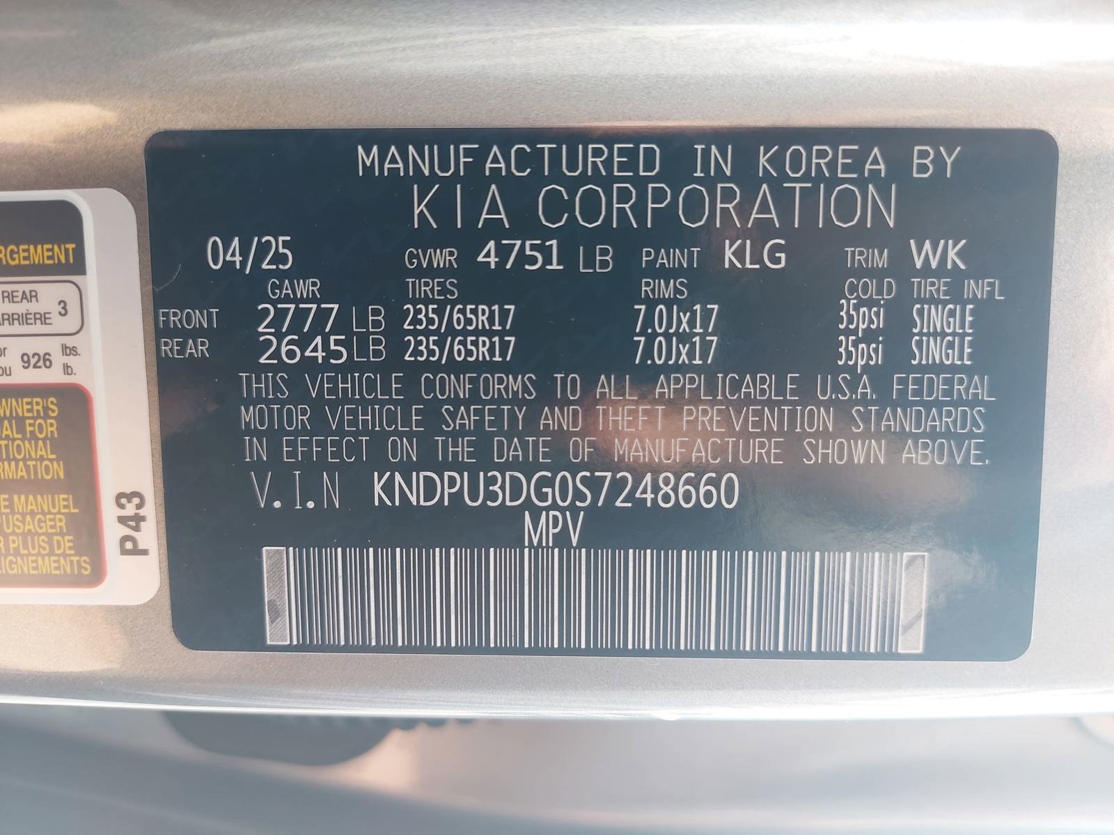 New 2025 Kia Sportage LX FWD image 35