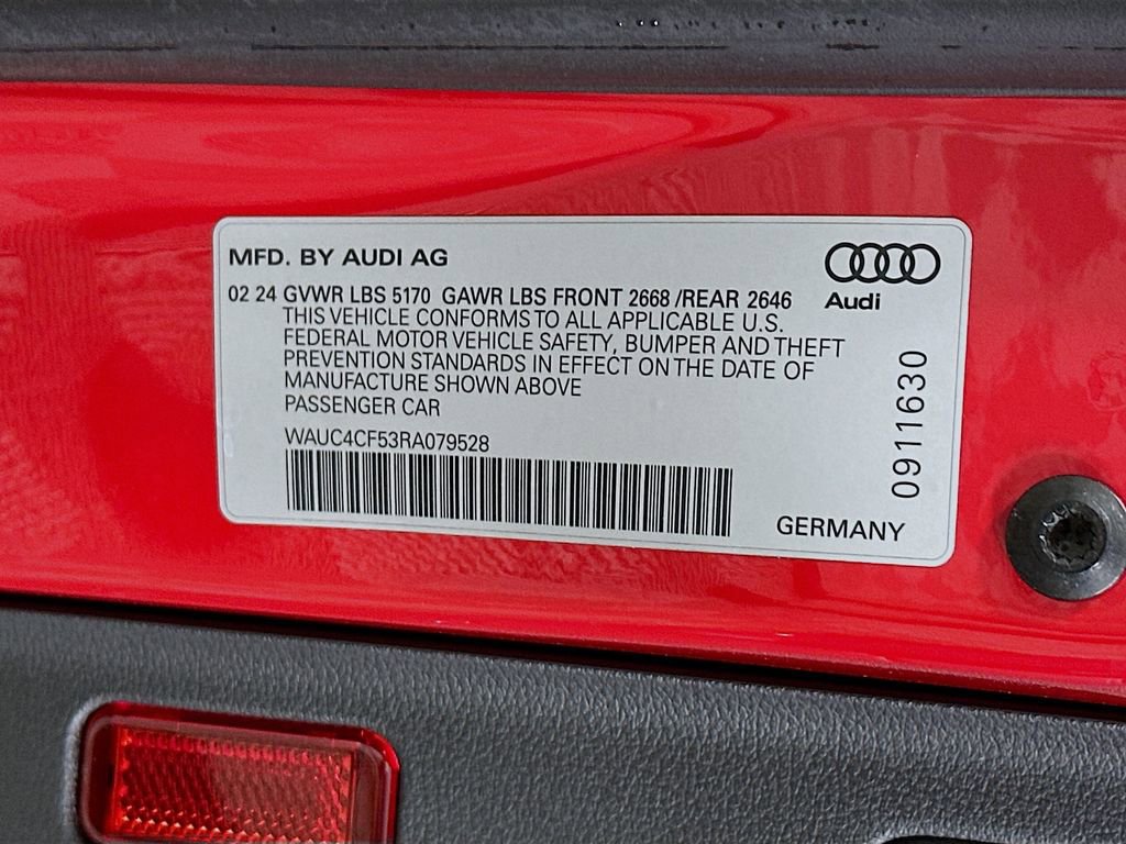 Used 2024 Audi S5 Premium Plus w/ Premium Plus Package AWD/4WD image 27